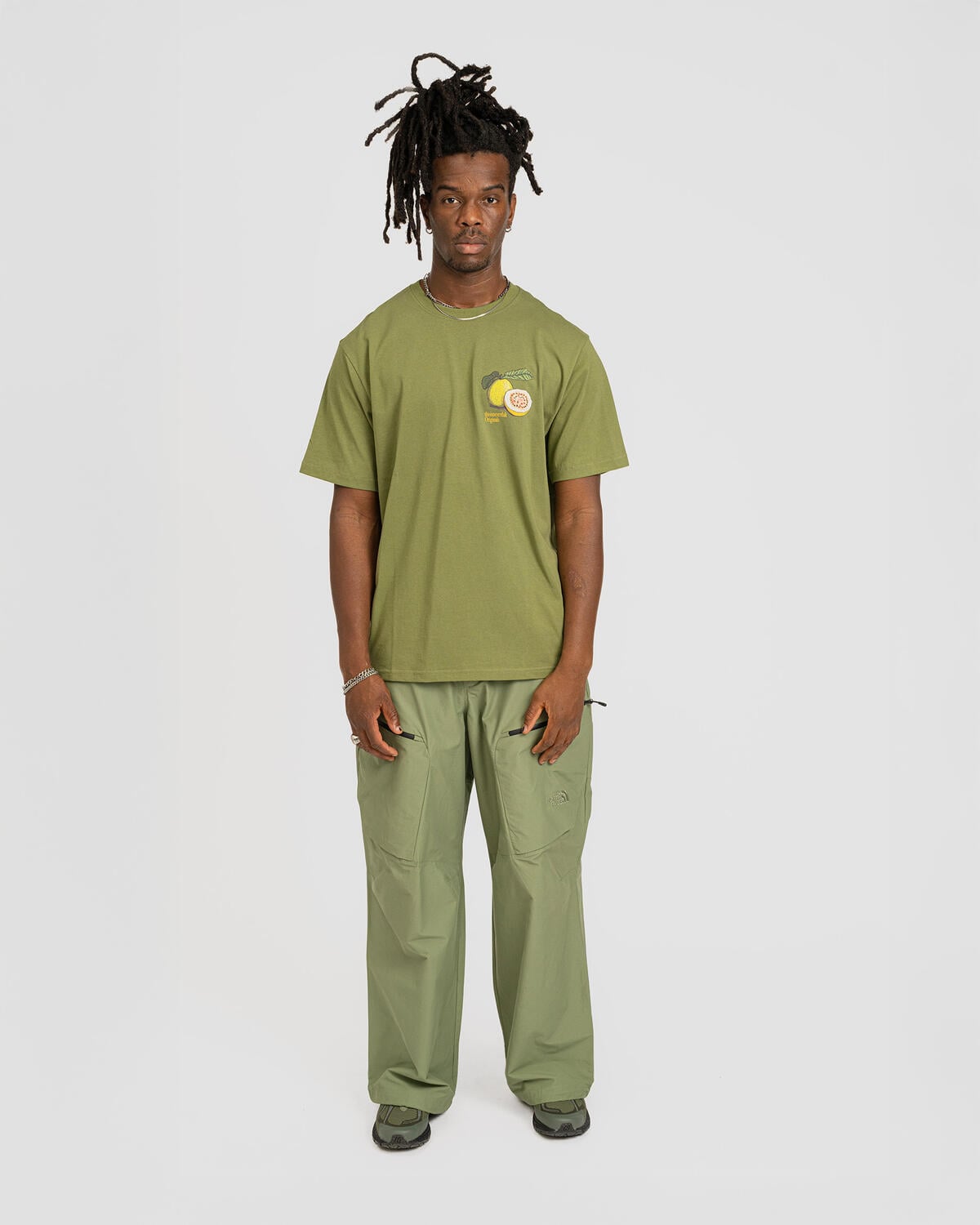 Thisisneverthat Guava Tee | TN253TTSST09-MSGR | AFEW STORE